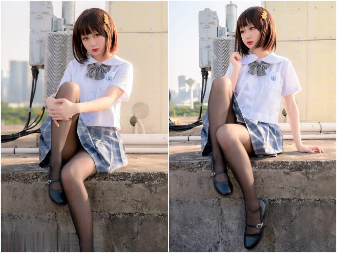 您的蛋蛋COS作品精选：从反差学妹到爱宕赛车娘的百变造型