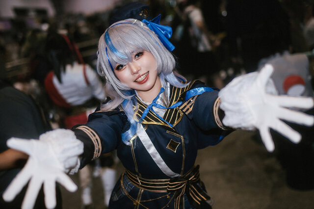 Taotan天音彼方COS亮相ACGHK2025：银发天使从屏幕走进香港漫展