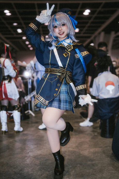 Taotan天音彼方COS亮相ACGHK2025：银发天使从屏幕走进香港漫展