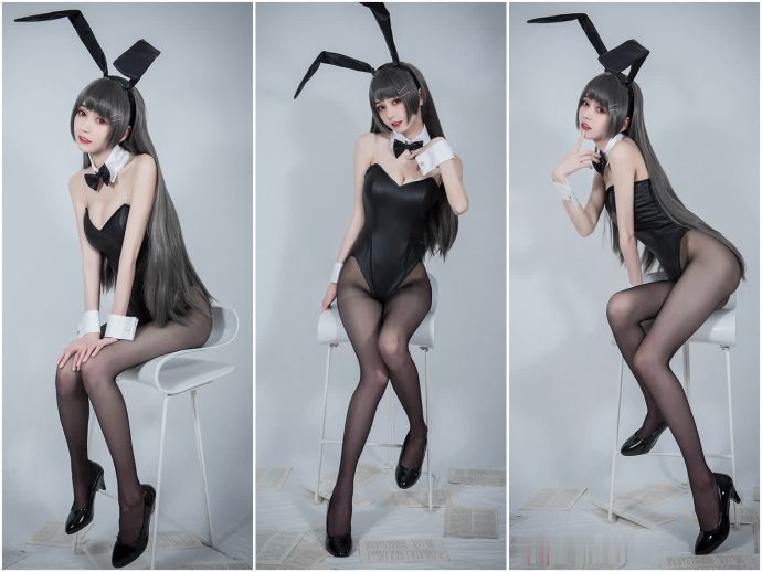 从美游猫耳到漏背女仆,你的负卿cos作品展现灵动身形与多变风格