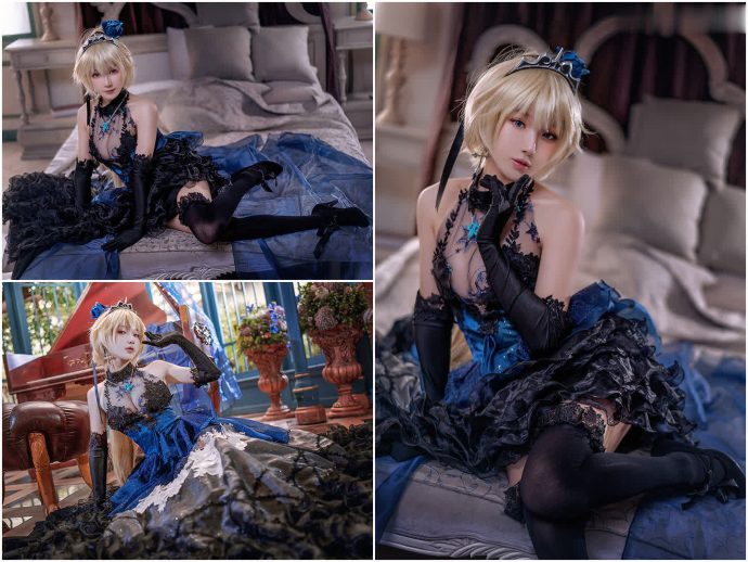 阿包也是兔娘COS作品盘点:从清冷神里华凌到私人订制个性写真