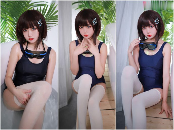 您的蛋蛋COS作品精选：从反差学妹到爱宕赛车娘的百变造型