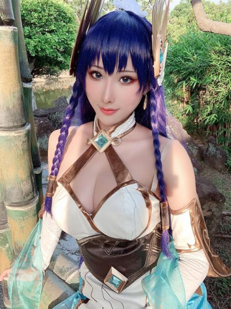COS雨波_HaneAme演绎艾瑞莉娅玉剑传说 展现刀锋舞者的仙气与英姿
