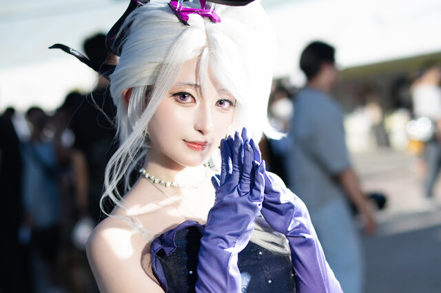 Turq_KJ亮相FF45漫展返图，精致还原《蔚蓝档案》空崎阳奈礼服COS
