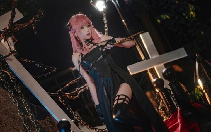 阿璇学妹COS女版阿尼亚,约尔刺客服演绎《间谍×过家家》成长系造型