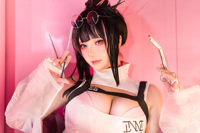 菌烨TAKO《少女前线：云图计划》薇 UL-CS5 COS造型图集