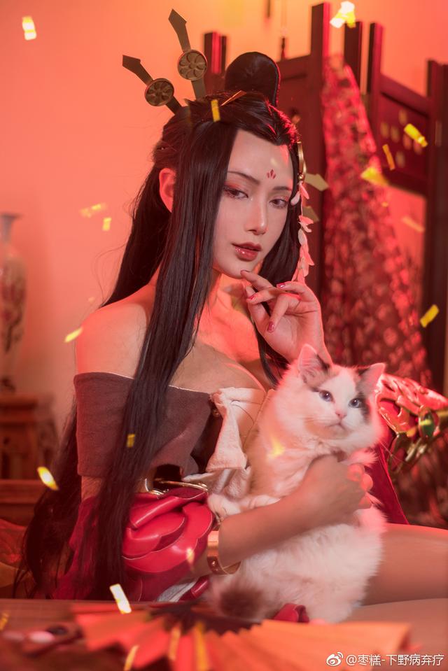 枣糕-下野病弃疗《一梦江湖》COS:竹林庭院实景还原古风武侠气质