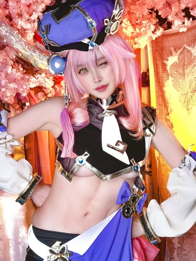 WifeKirei cos原神多莉引争议:成人化演绎幼态角色遭社区批评