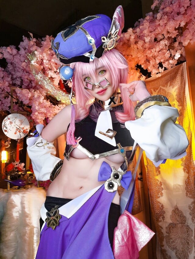 WifeKirei cos原神多莉引争议:成人化演绎幼态角色遭社区批评