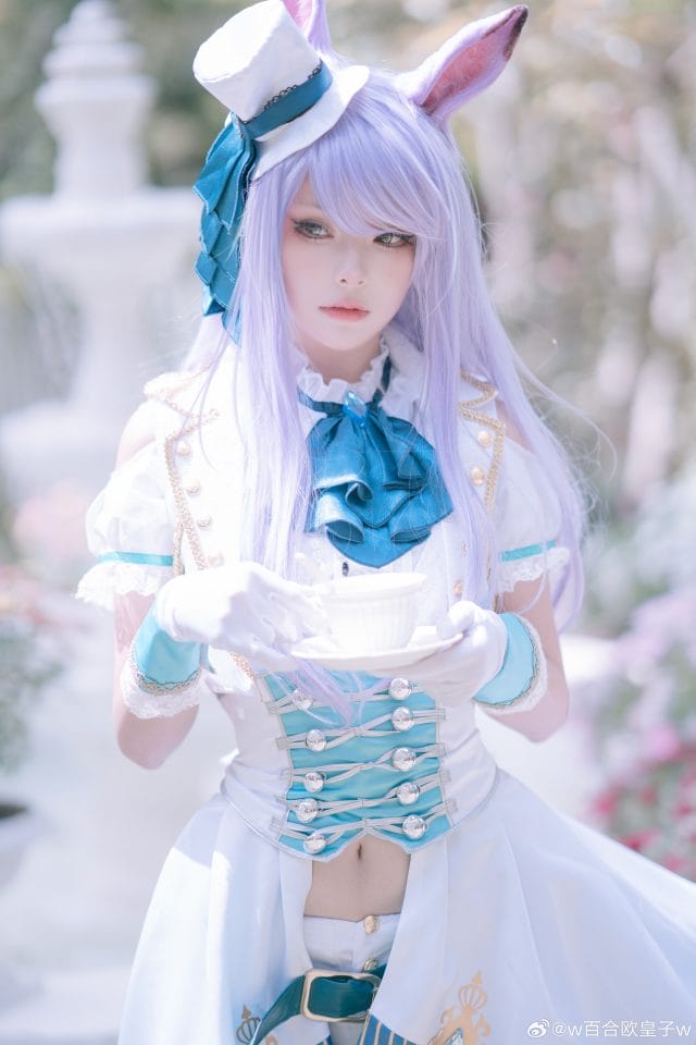w百合欧皇子w COS目白麦昆:赛马娘Pretty Derby名门大小姐的优雅还原