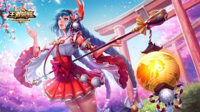 小柔SeeU王者荣耀COS写真：柔光质感下服装还原近乎完美