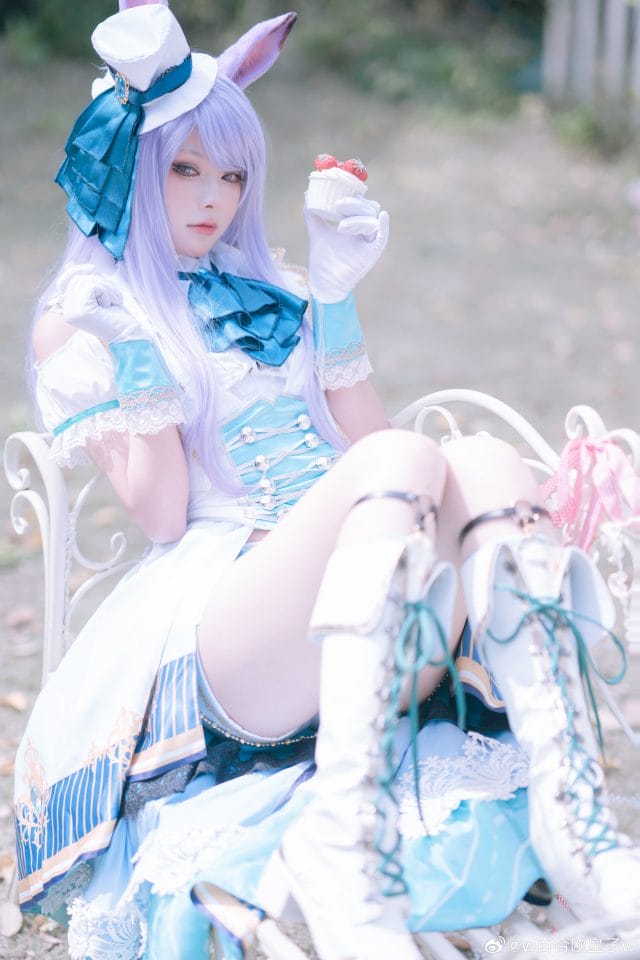 w百合欧皇子w COS目白麦昆:赛马娘Pretty Derby名门大小姐的优雅还原