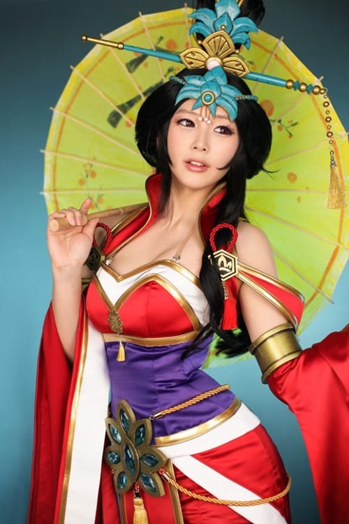 Doremi化身《文明与征服》王昭君:螺旋猫古典宫廷风COS写真
