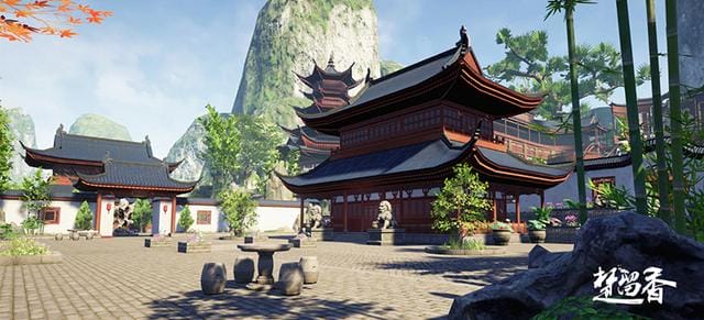 枣糕-下野病弃疗《一梦江湖》COS：竹林庭院实景还原古风武侠气质