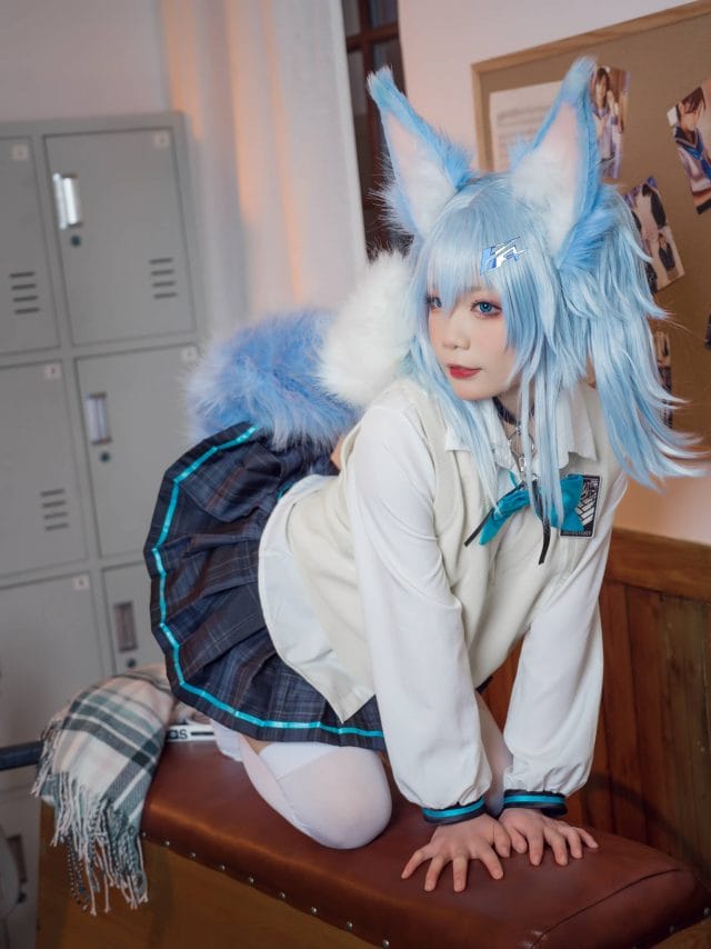 铁打萌萌_moi 152cm萝莉脸的清纯系二次元写真图集
