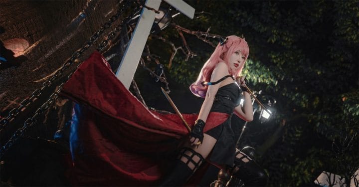 阿璇学妹COS女版阿尼亚，约尔刺客服演绎《间谍×过家家》成长系造型