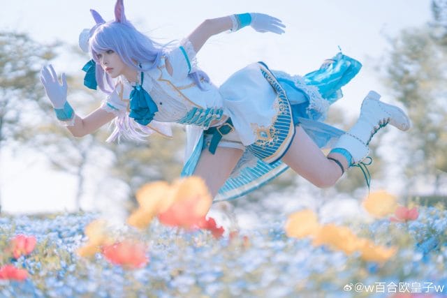 w百合欧皇子w COS目白麦昆：赛马娘Pretty Derby名门大小姐的优雅还原
