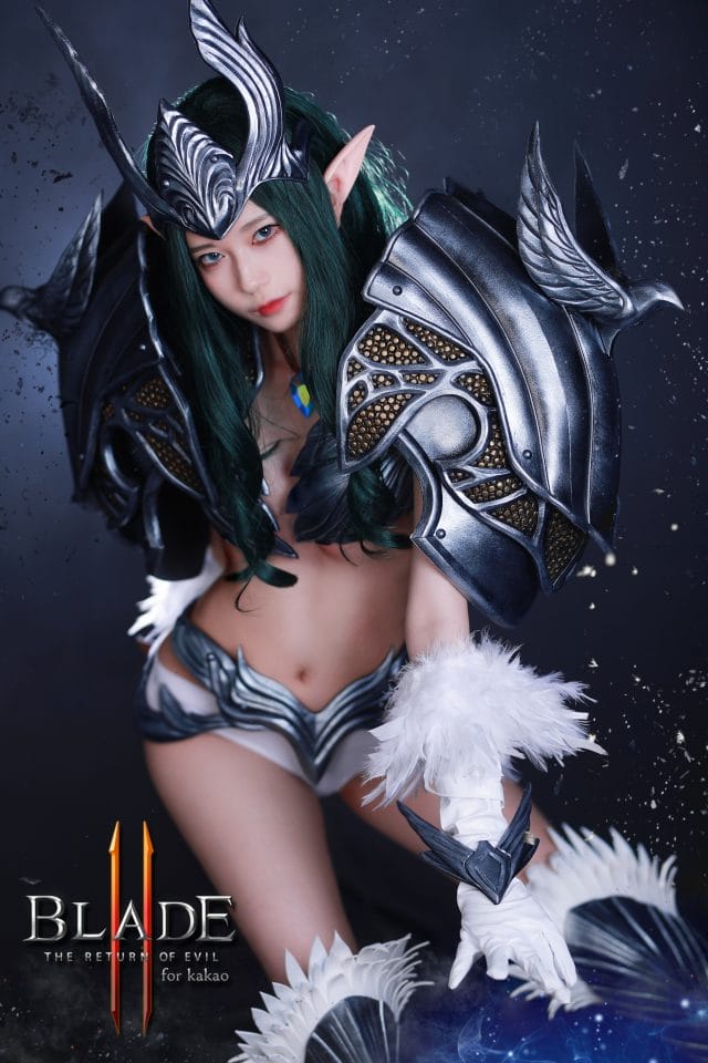 《刀锋战记II:邪恶回归》|BladeII cosplay：冷冽护甲还原韩系动作RPG邪魅气质