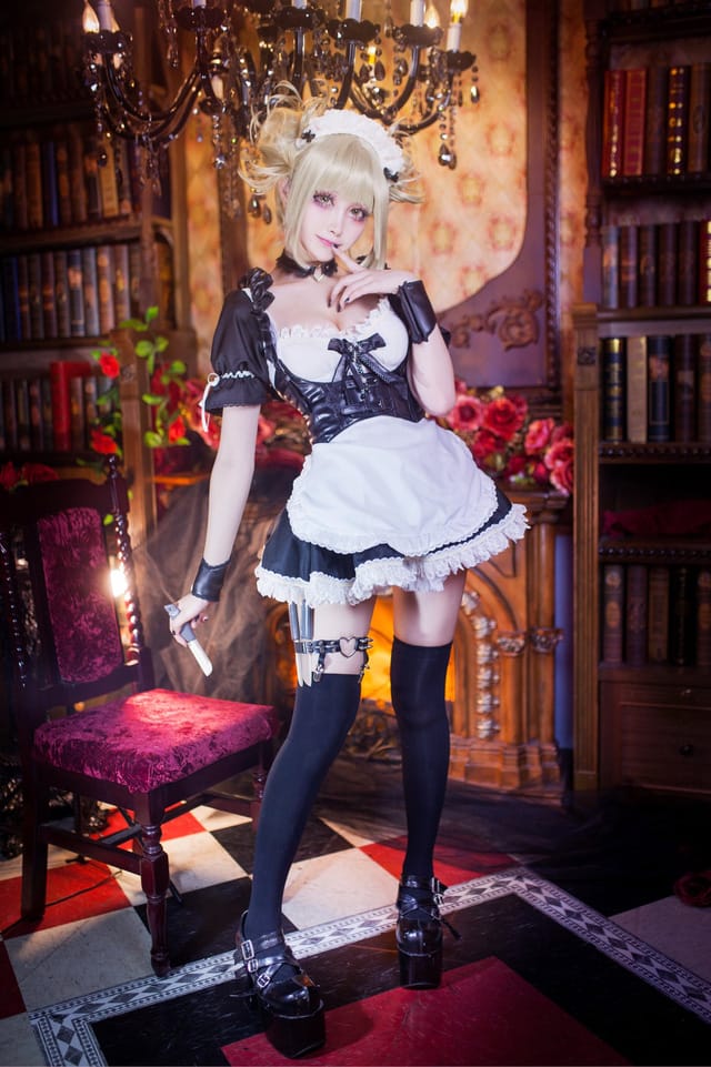 Mon夢_monpink COS《我的英雄学院》渡我被身子 金发双髻制服造型还原敌联盟少女