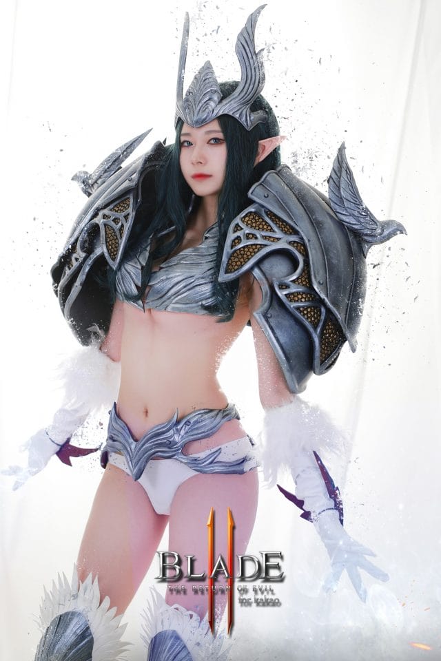 《刀锋战记II:邪恶回归》|BladeII cosplay:冷冽护甲还原韩系动作RPG邪魅气质