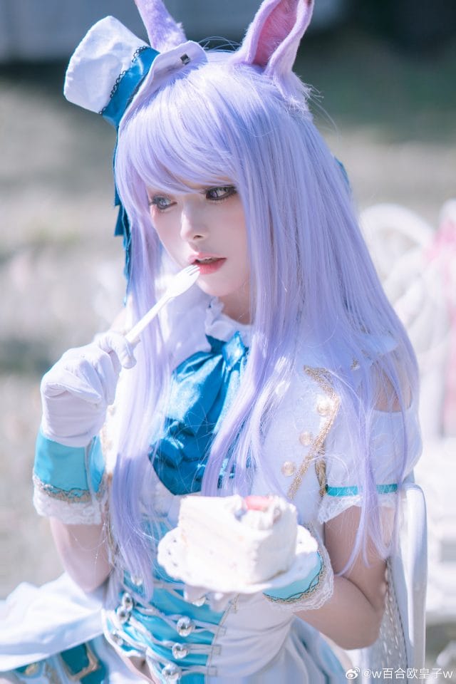 w百合欧皇子w COS目白麦昆:赛马娘Pretty Derby名门大小姐的优雅还原