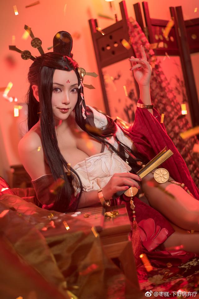 枣糕-下野病弃疗《一梦江湖》COS:竹林庭院实景还原古风武侠气质