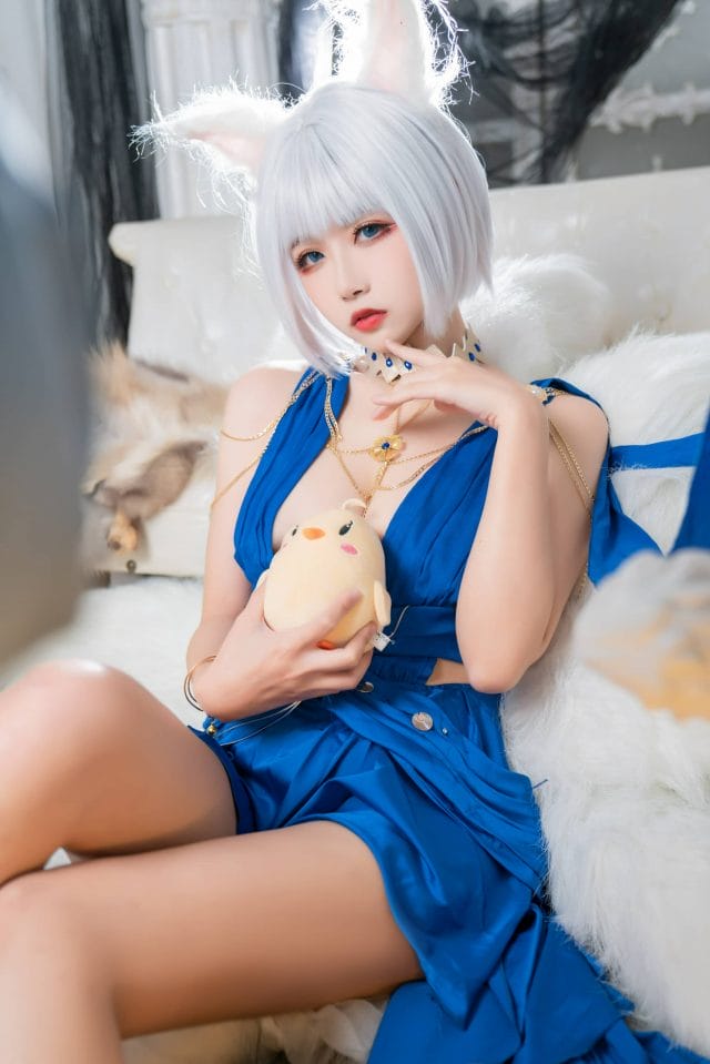 瓜希酱联手Momoko葵葵碧蓝航线赤城加贺双人COS,一热一冷的和风舰娘姐妹太有戏剧感