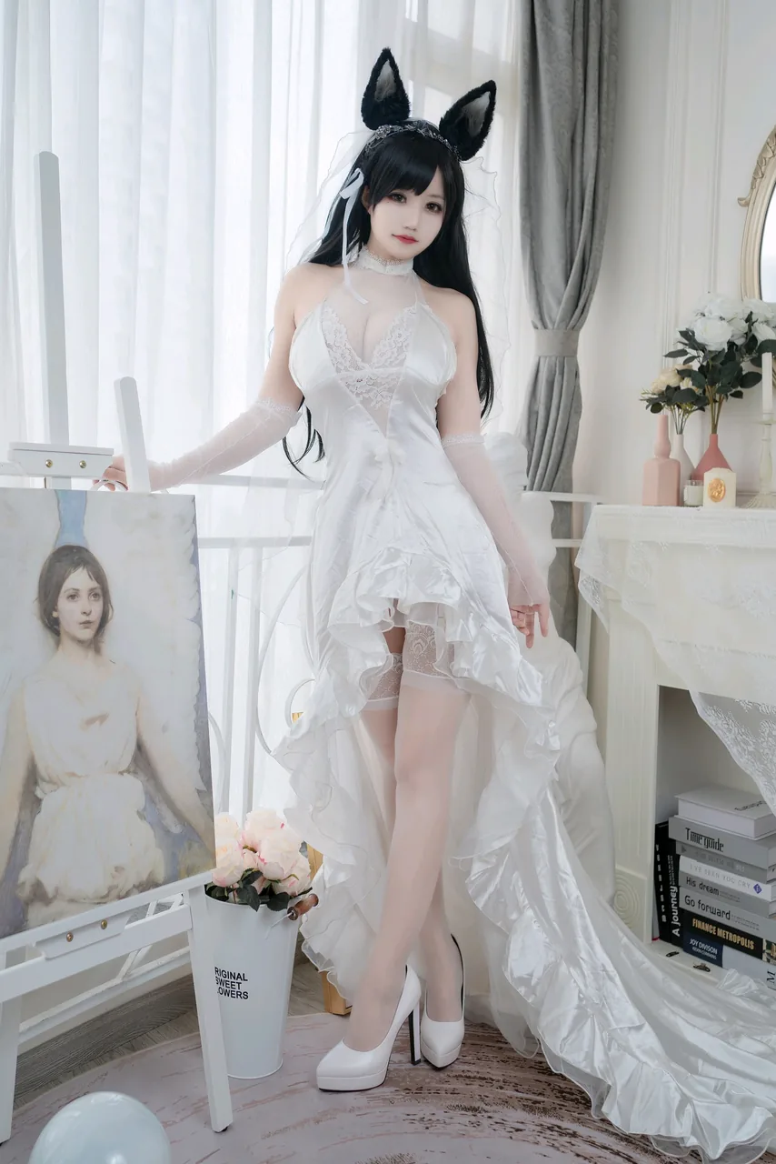 小仓千代爱宕婚纱