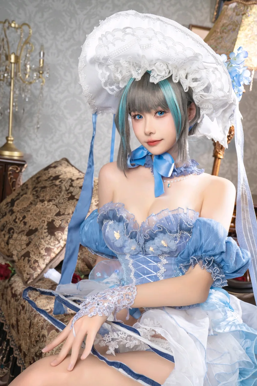 Momoko葵葵柴郡礼服