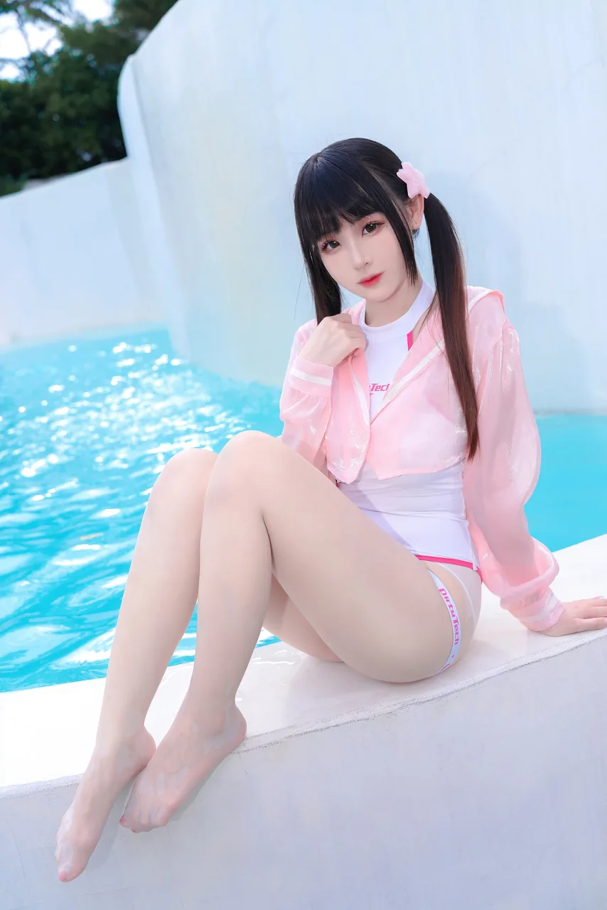 miko酱粉白海月姬