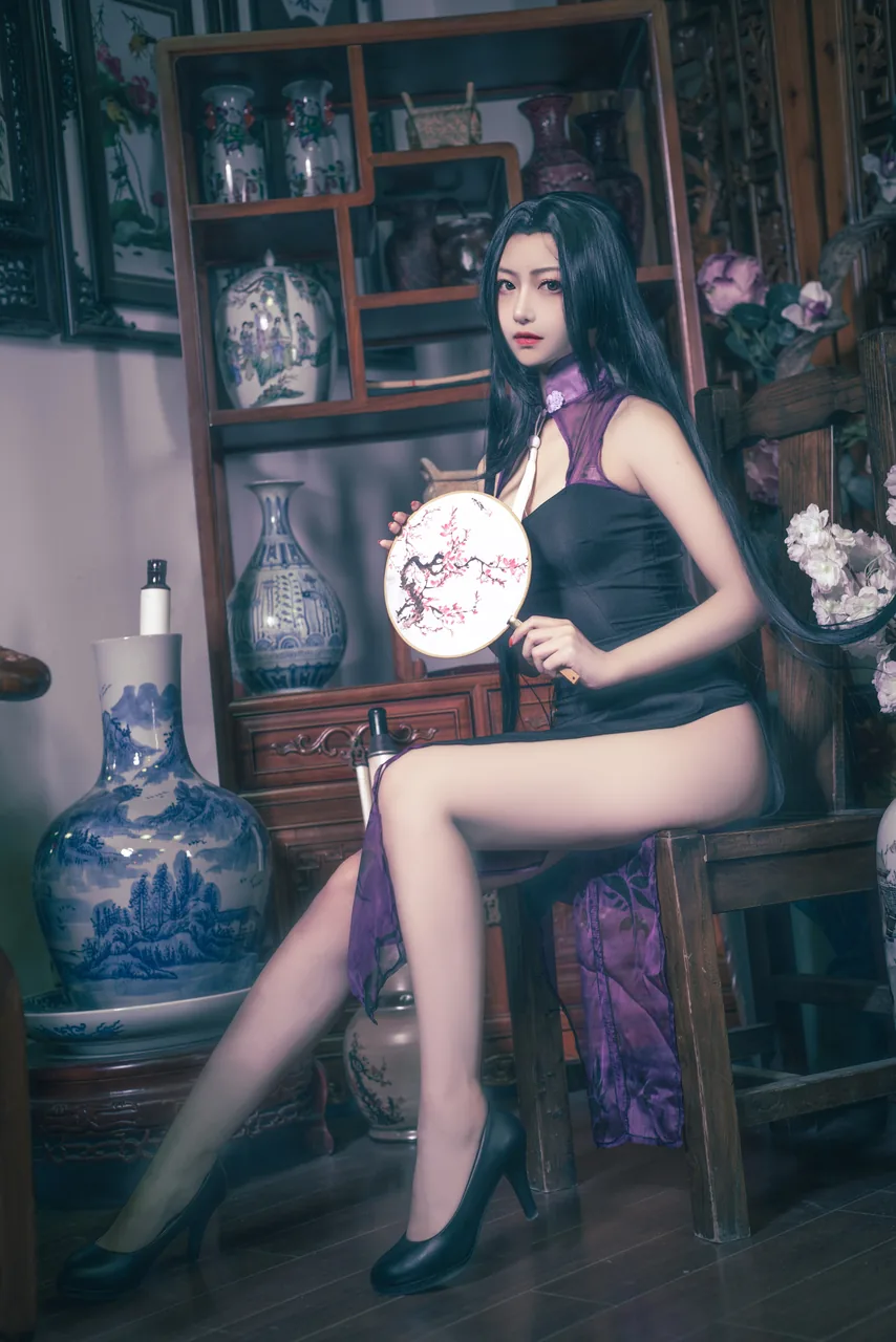 Shika小鹿鹿万花旗袍