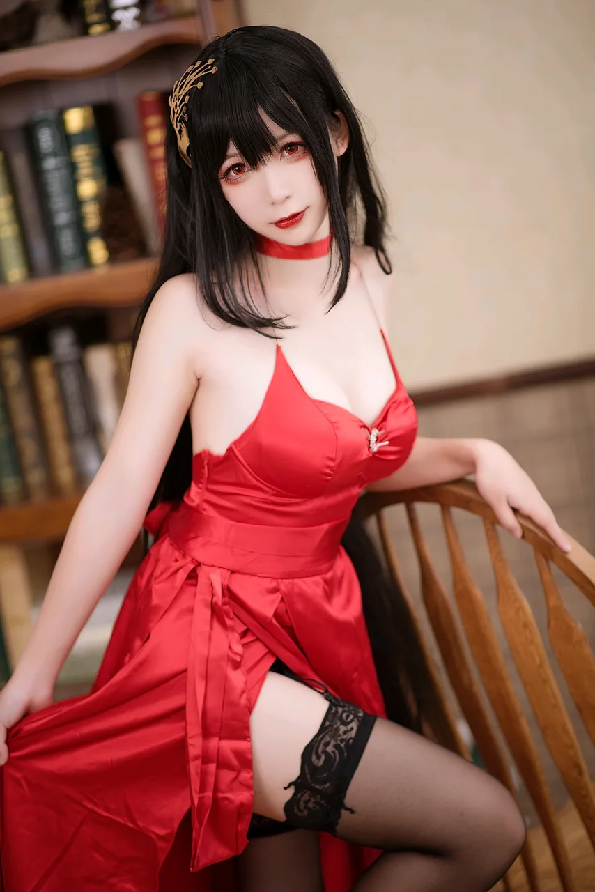 樱落酱大凤礼服