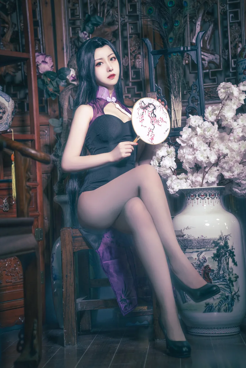 Shika小鹿鹿万花旗袍