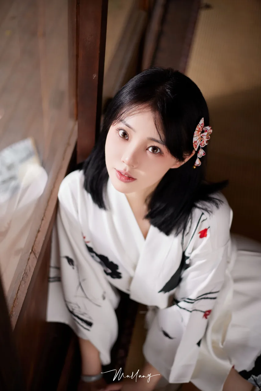 橘猫juju水墨丹青和服