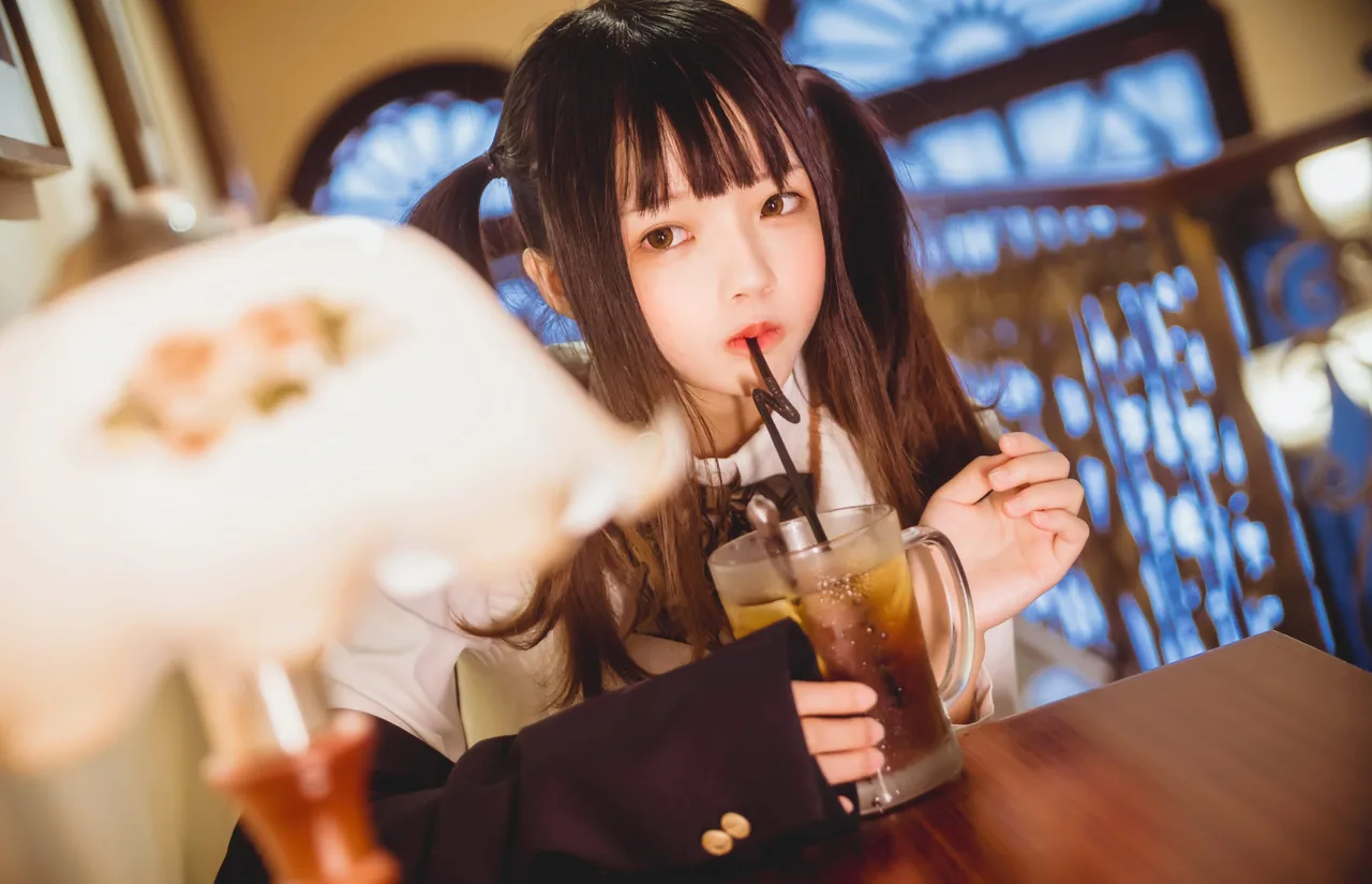 桜桃喵学妹JK制服