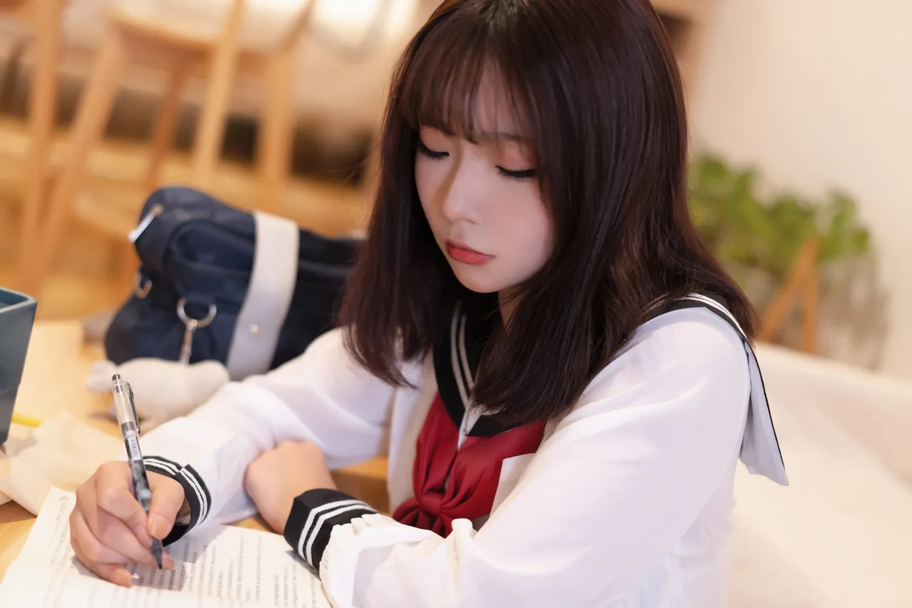 yuuhui玉汇约会我的女学生